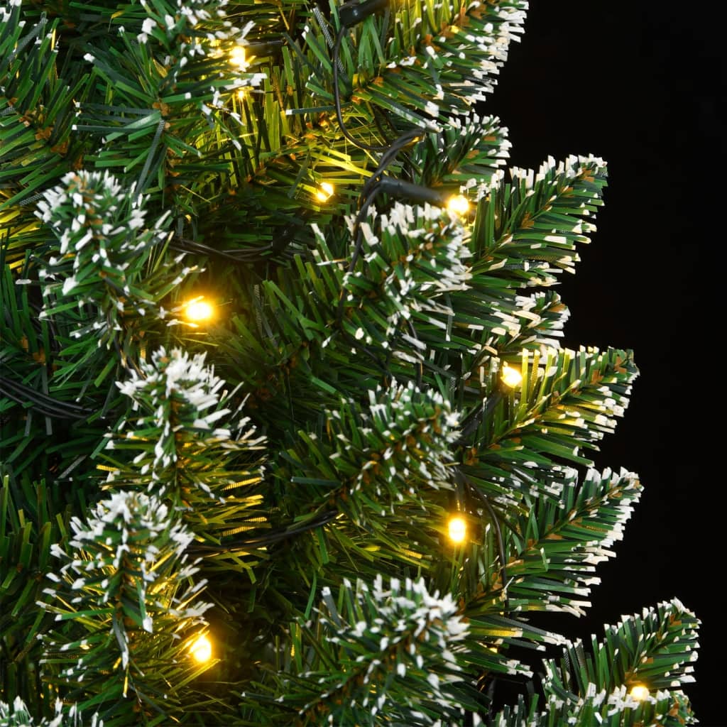 Umjetno tanko božićno drvce s 300 LED žarulja 180 cm