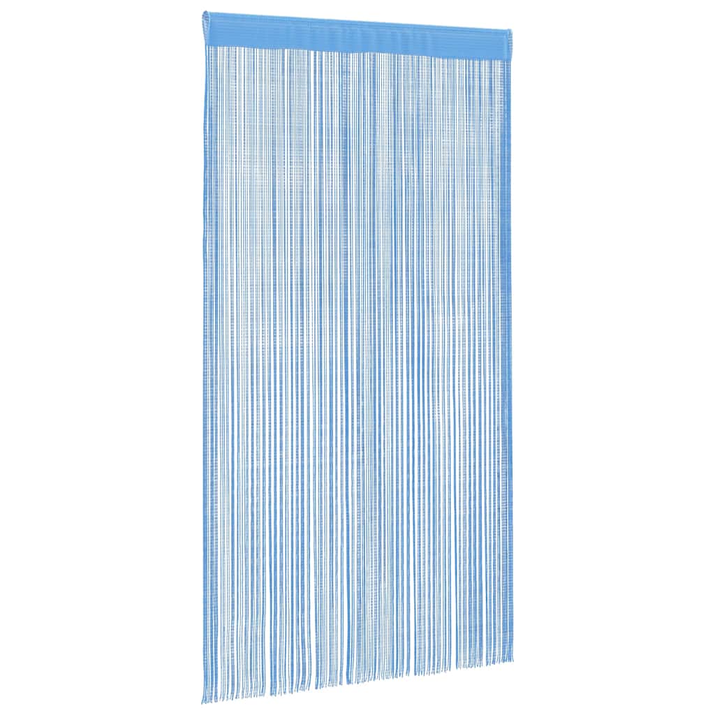 Zavjese od špage 2 kom svijetloplave 100x250 cm