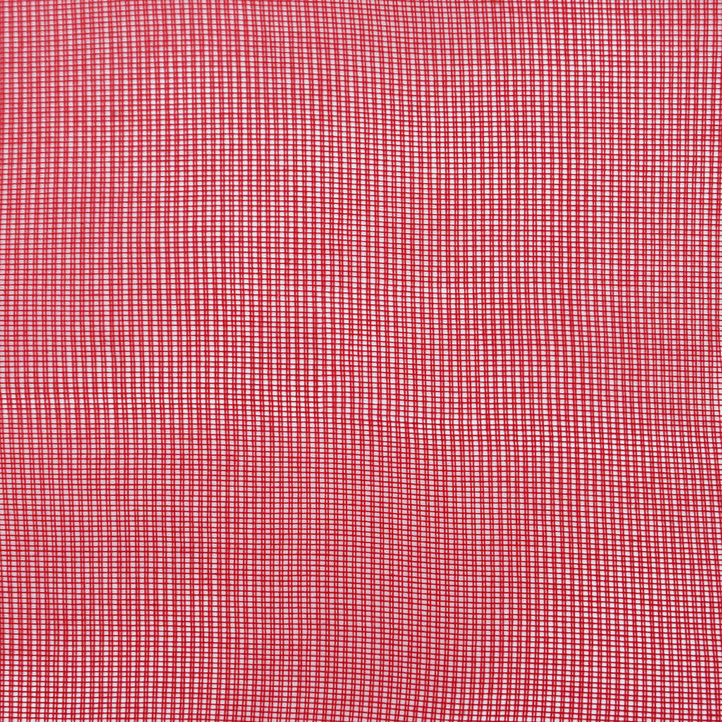 Voile zavjese s petljama 2 kom. vinsko crvene 140x140 cm