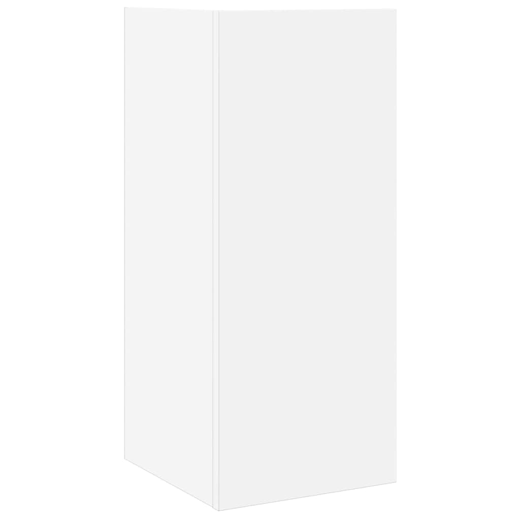 Pomoćni stolići 2 kom s policom bijeli 25,5x27x60 cm
