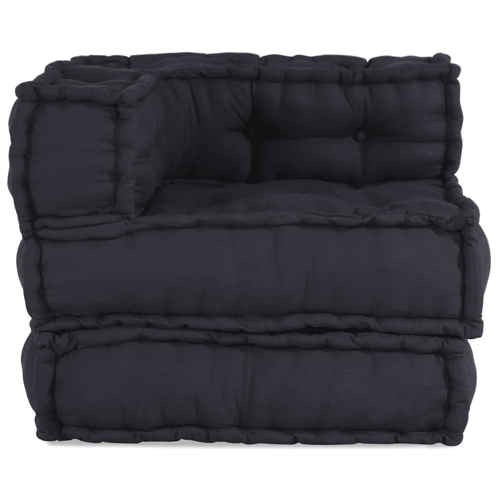 Modularna sofa Antracit 70x70x54 Tkanina