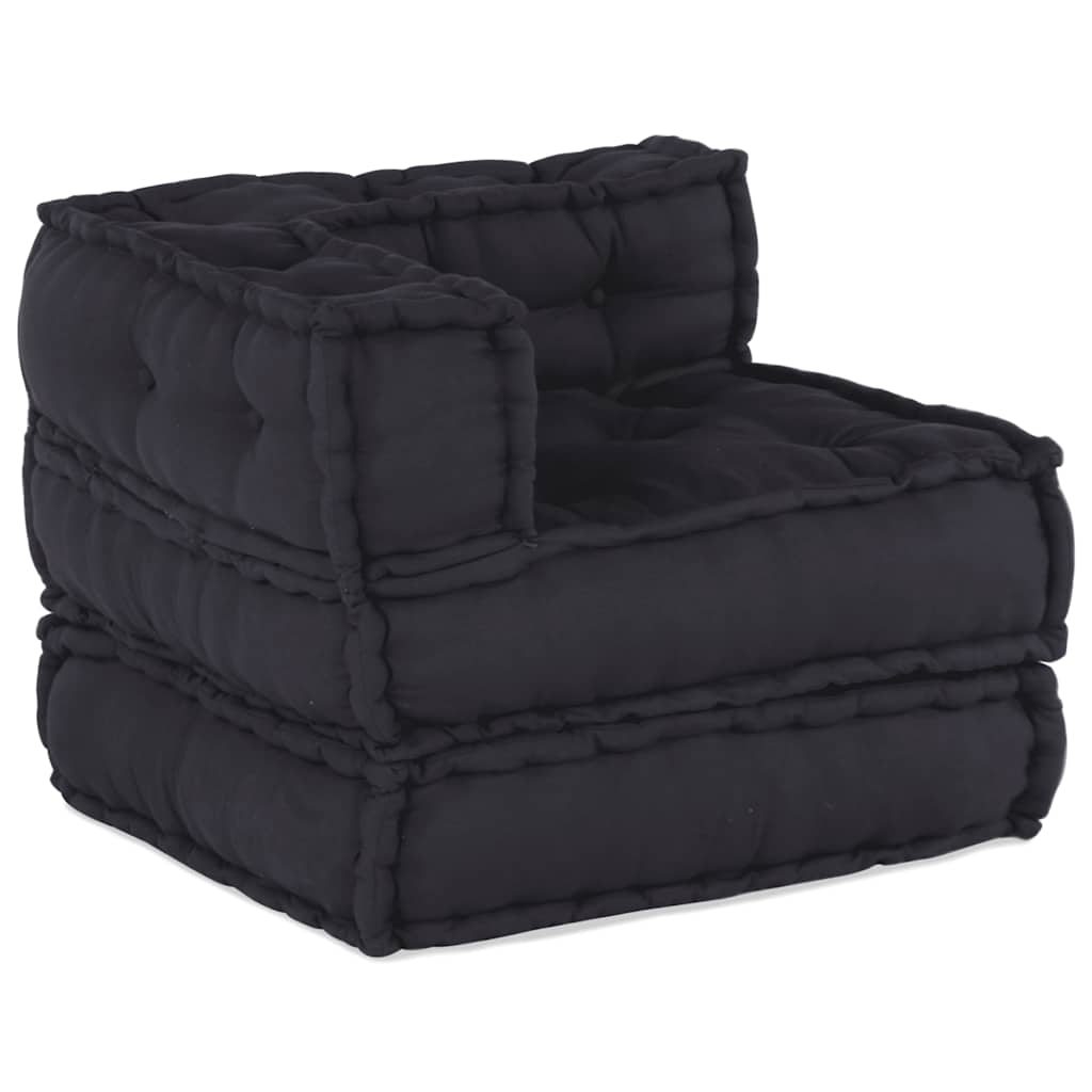 Modularna sofa Antracit 70x70x54 Tkanina
