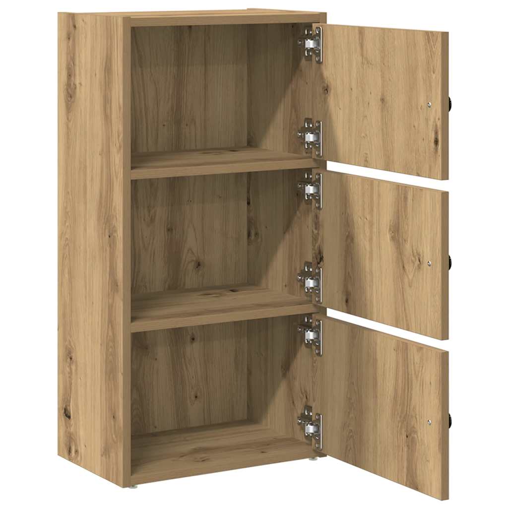Regal za knjige boja hrasta 40x24x77 cm konstruirano drvo