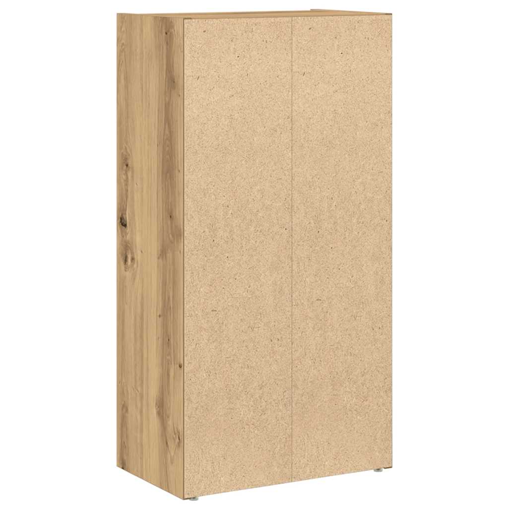 Regal za knjige boja hrasta 40x24x77 cm konstruirano drvo