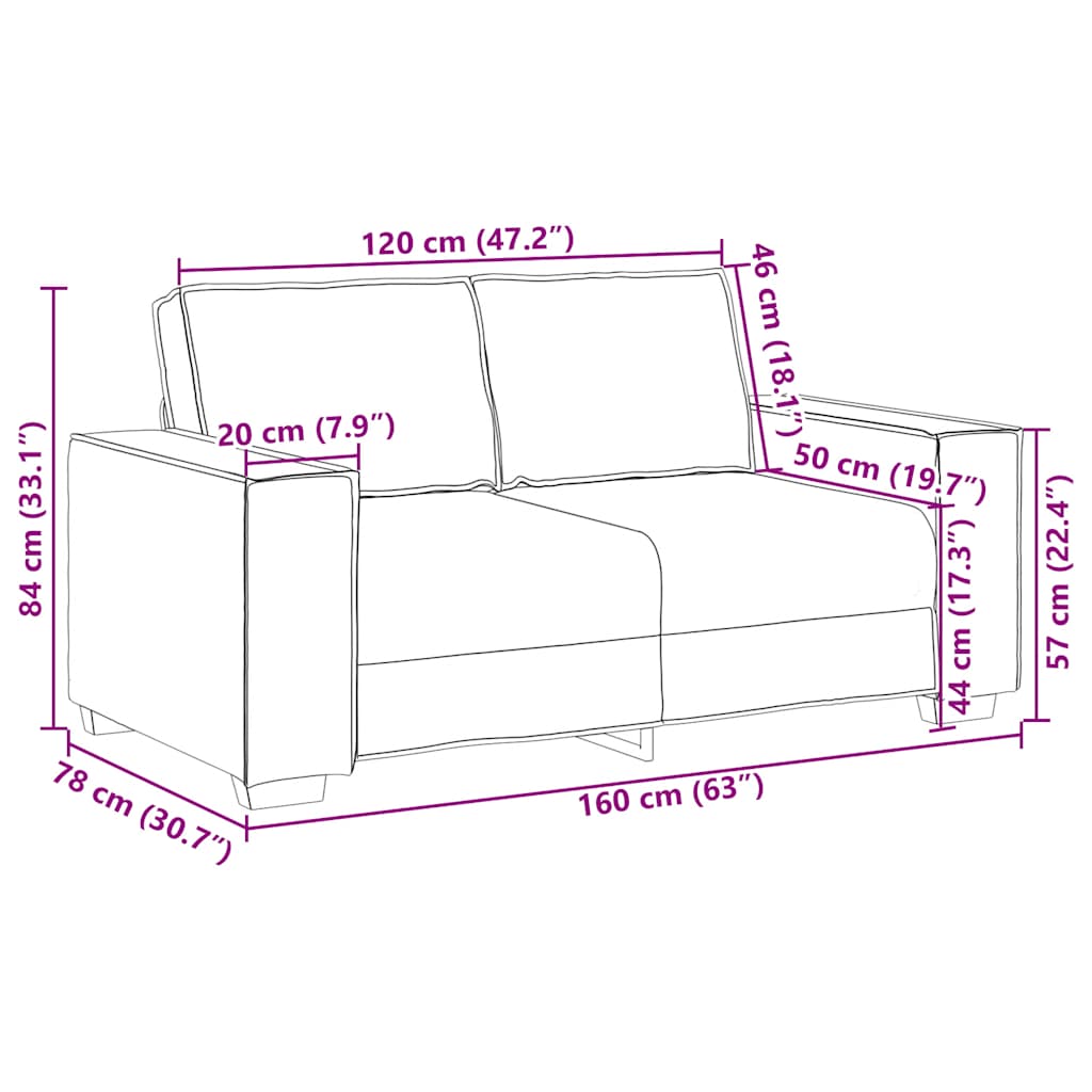3-dijelni set sofa s jastucima crni baršun