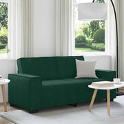 Dvosjed Sofa Tamnozelena 180x78x84 cm Baršun