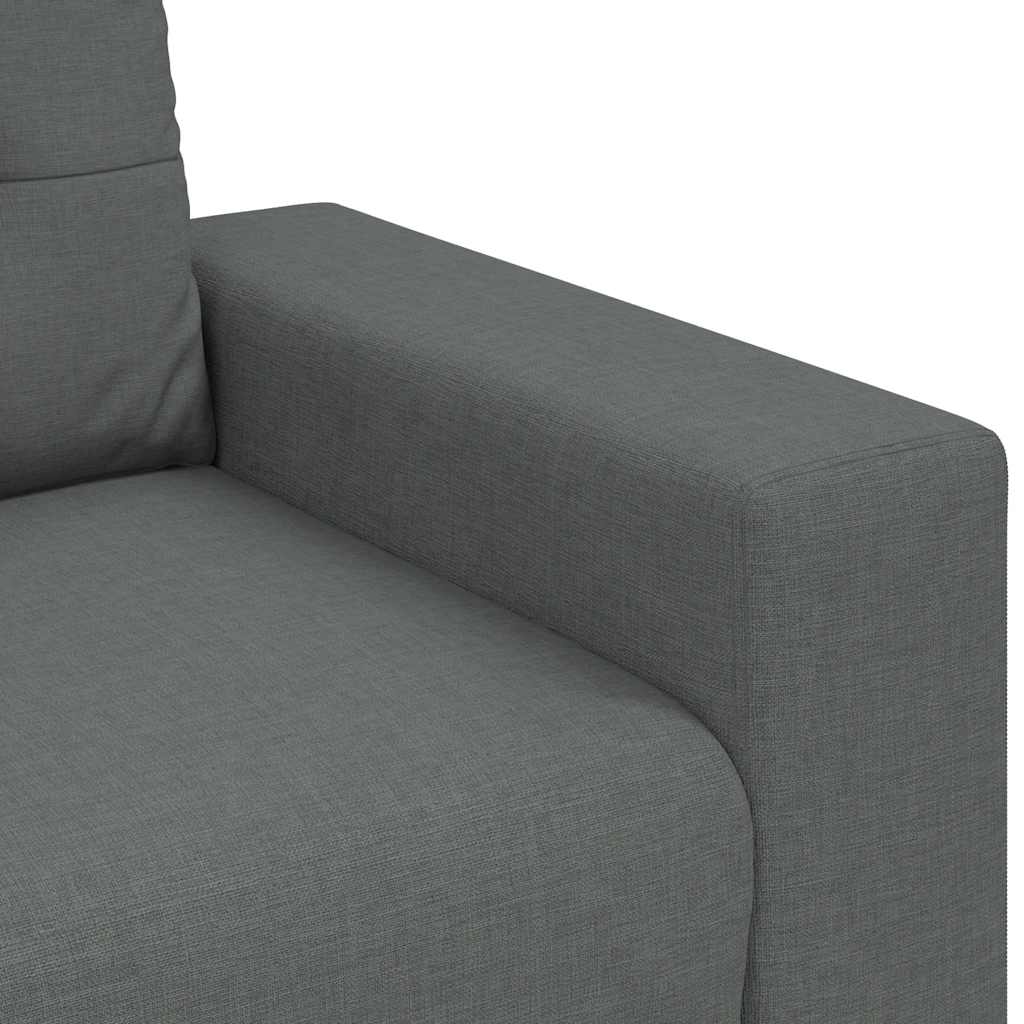 Sofa fotelja tamno siva 100x78x80 cm tkanina