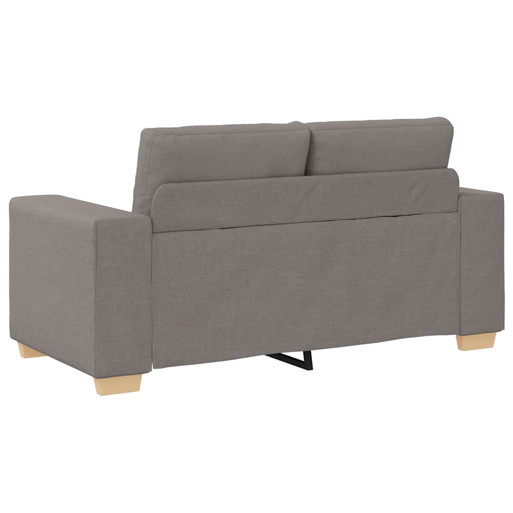 Dvosjed, sofa, taupe, 160x77x82 cm, tkanina