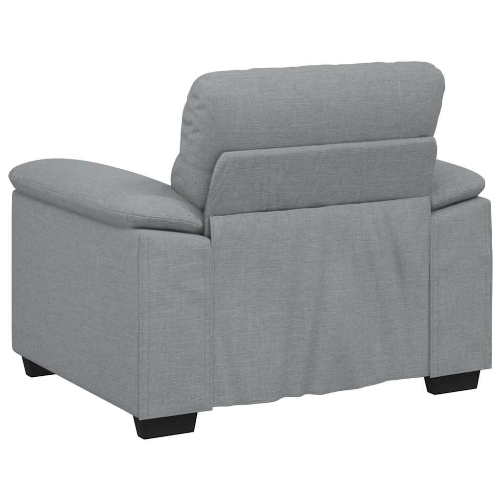 Sofa fotelja svijetlosiva 100x81x84 cm tkanina