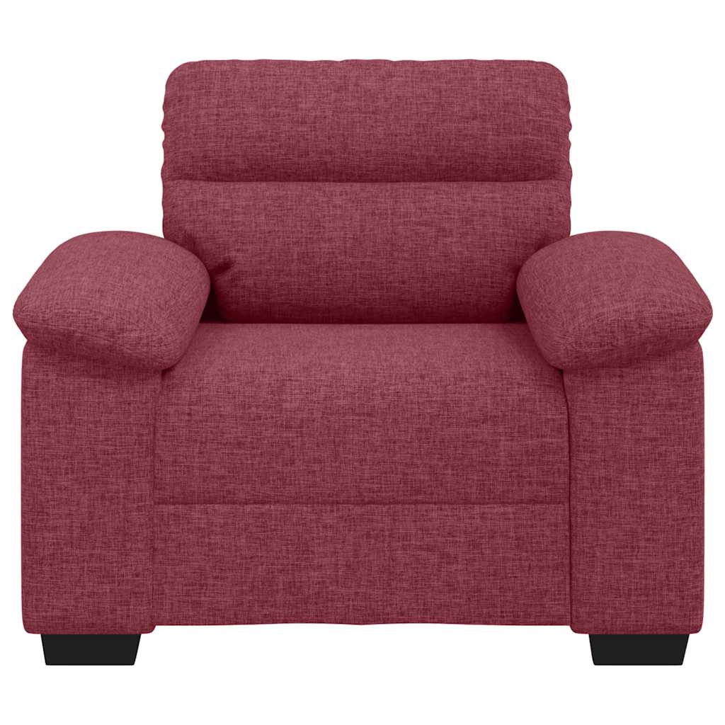 Sofa fotelja vino crvena 100x81x84 cm tkanina