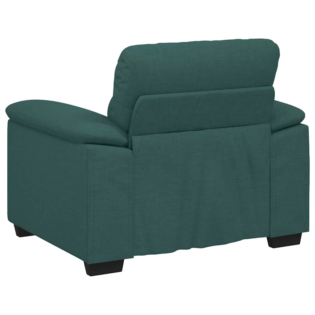 Sofa fotelja tamnozelena 100x81x84 cm tkanina