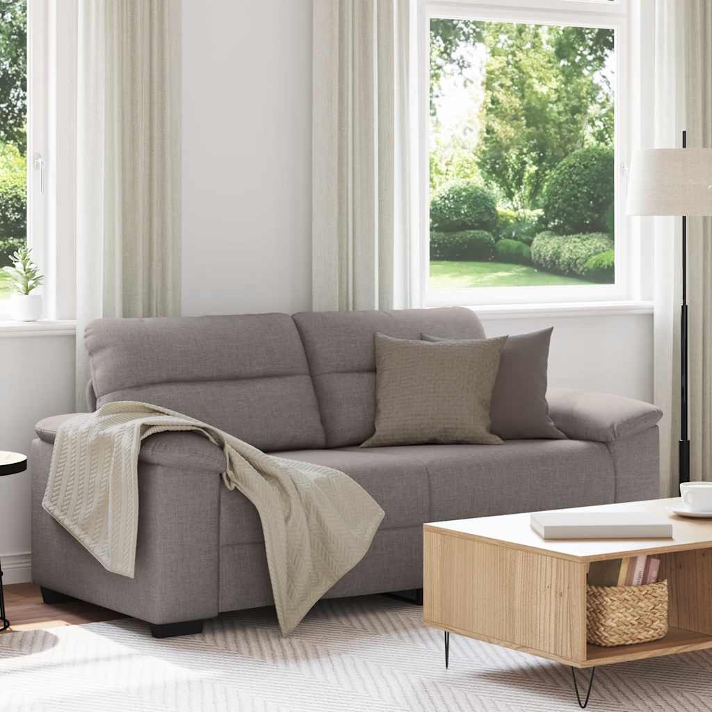 Dvosjed Sofa Taupe 180x81x84 cm Tkanina