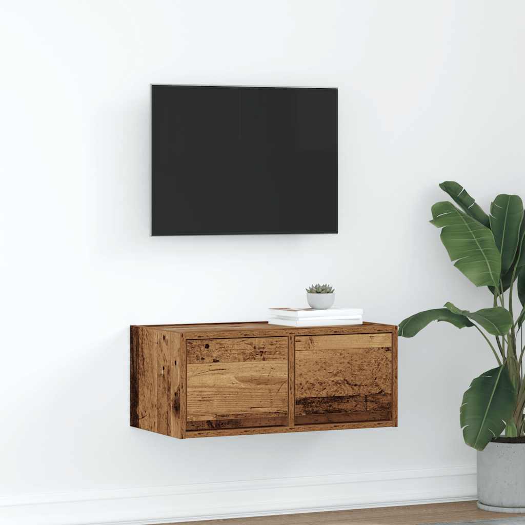TV ormarić staro drvo 60x31x25,5 cm konstruirano drvo