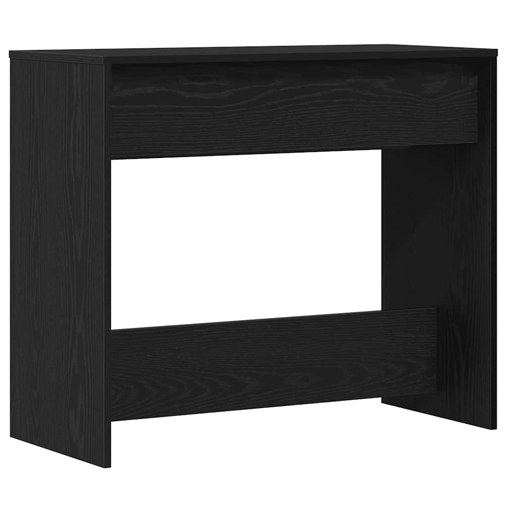 Konzolni stolić crni hrast 89x41x76,5 cm Konstruirano drvo