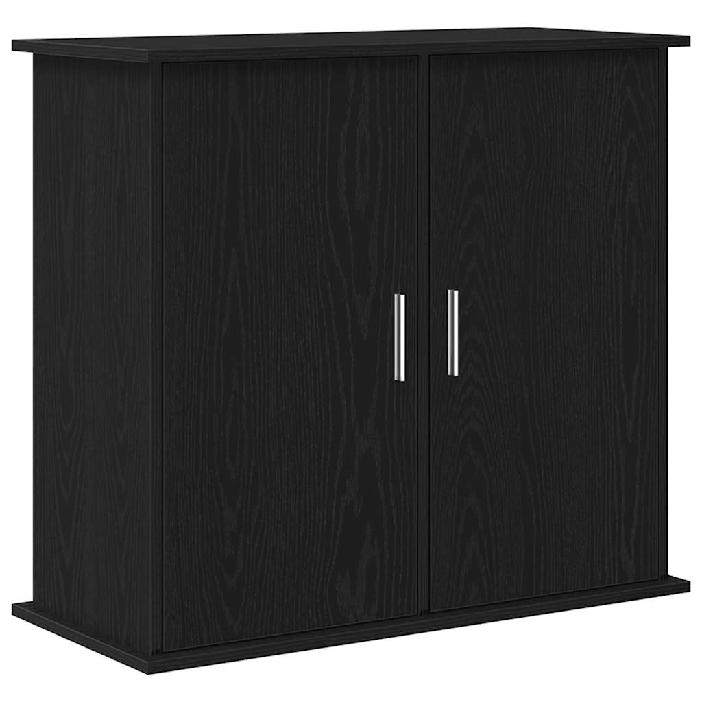 Stalak za akvarij crni hrast 81x36x73 cm Konstruirano drvo