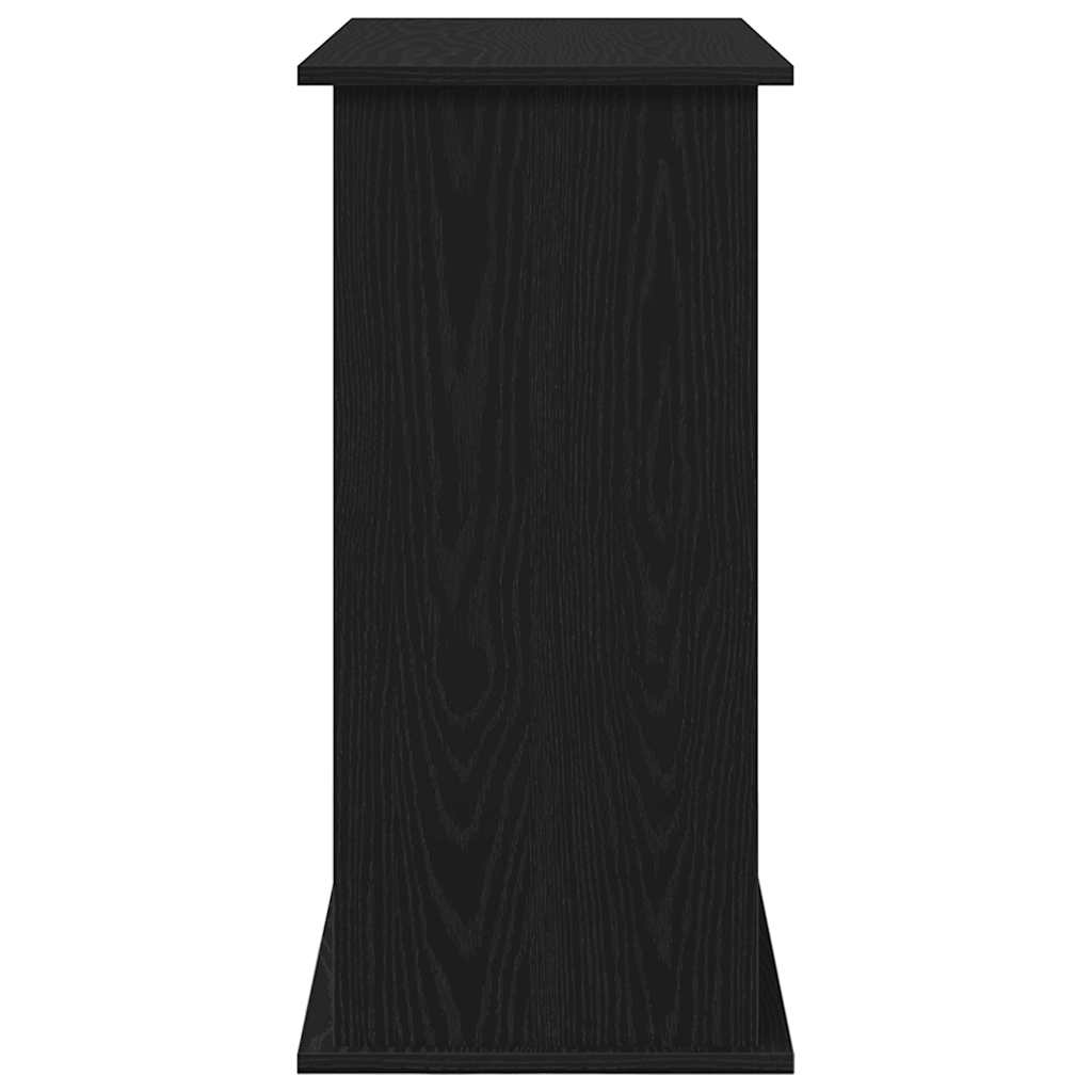 Stalak za akvarij crni hrast 81x36x73 cm Konstruirano drvo