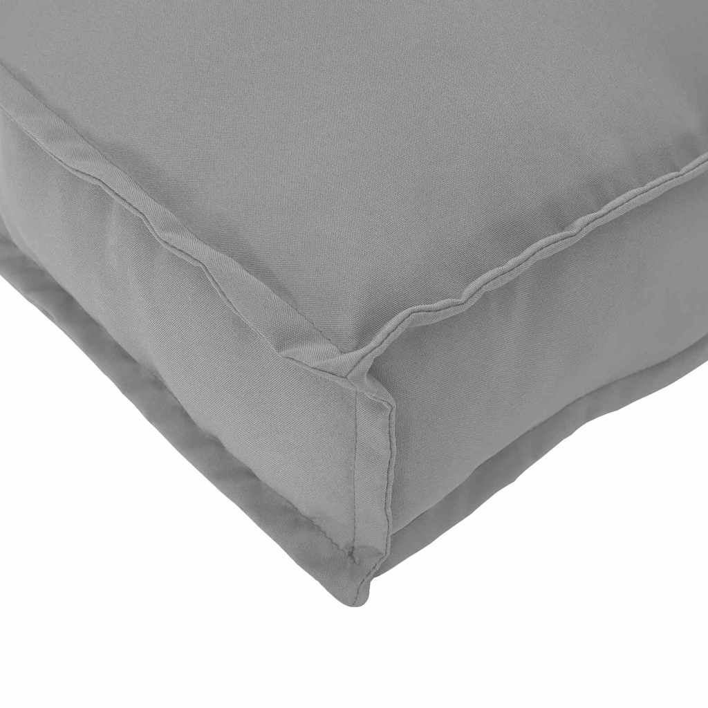 Jastučić za palete Siva 180 x 40 x 8 cm Oxford tkanina