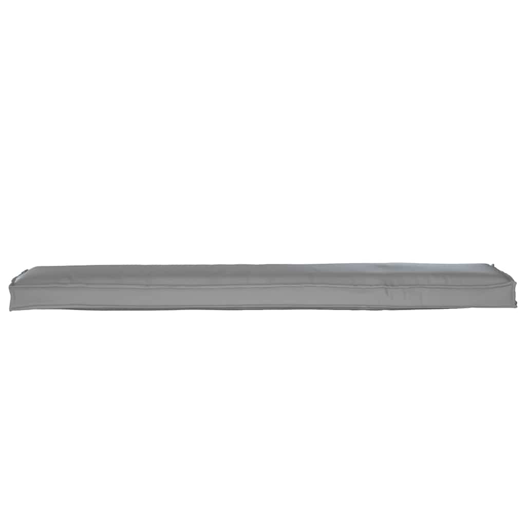 Jastučić za palete Siva 180 x 40 x 8 cm Oxford tkanina