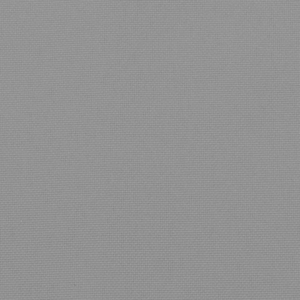 Jastučić za palete Siva 180 x 40 x 8 cm Oxford tkanina
