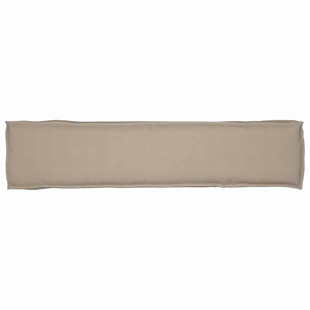 Jastučić za palete Sivo-smeđa 180 x 40 x 8 cm Oxford tkanina