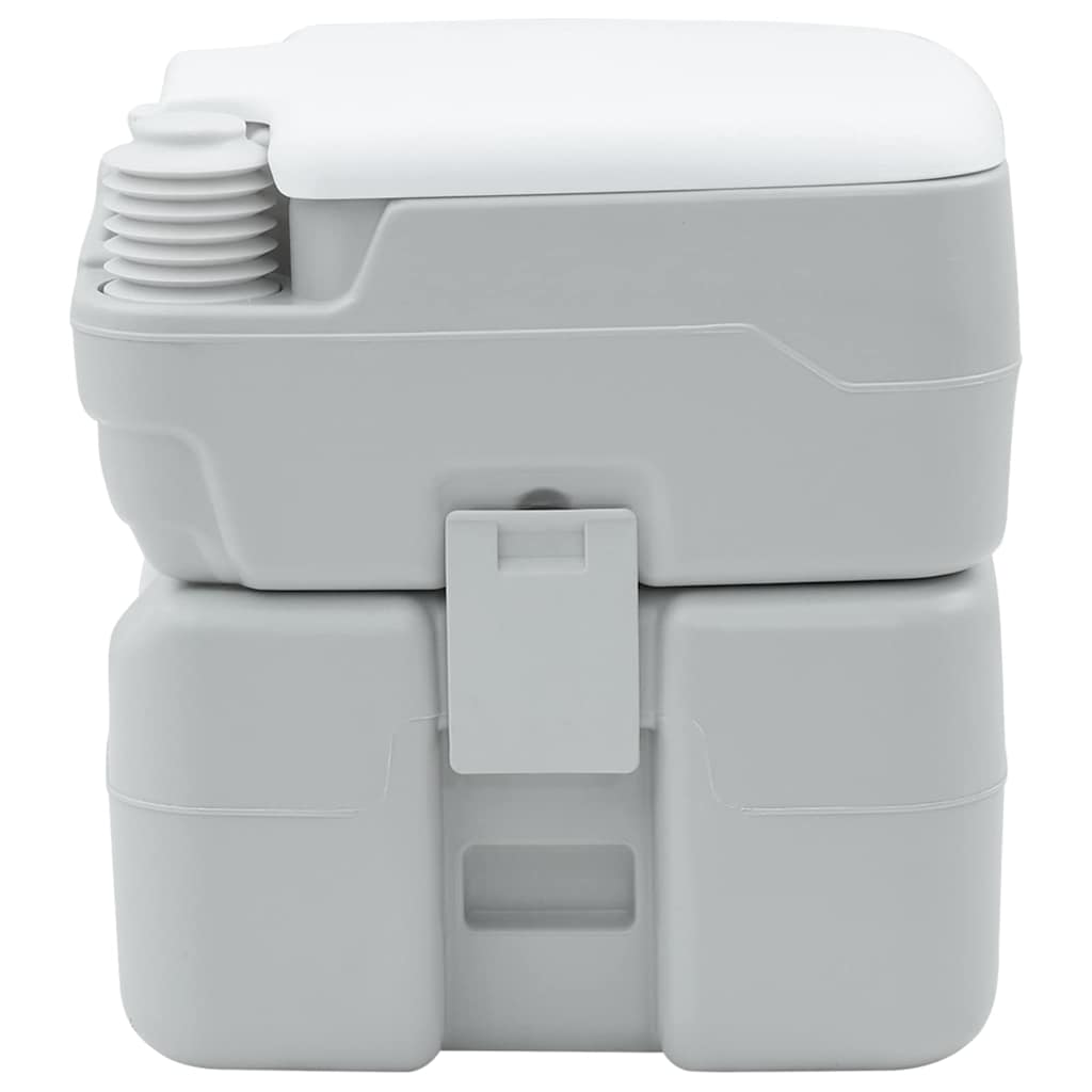 Kamperski WC Siva i bijela 41,5 x 36,5 x 42 cm Polietilen