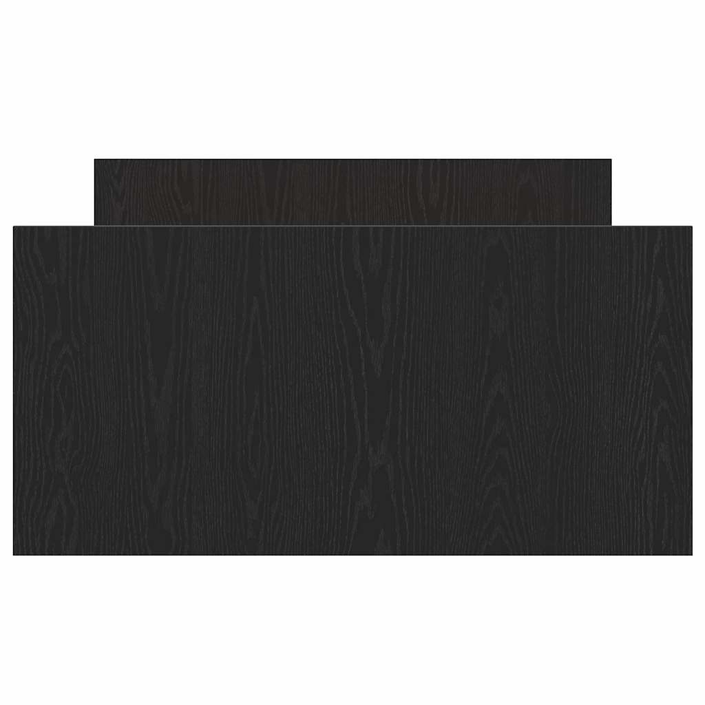 Krevetna konstrukcija s ladicama Crni hrast 193 x 93 x 50 cm