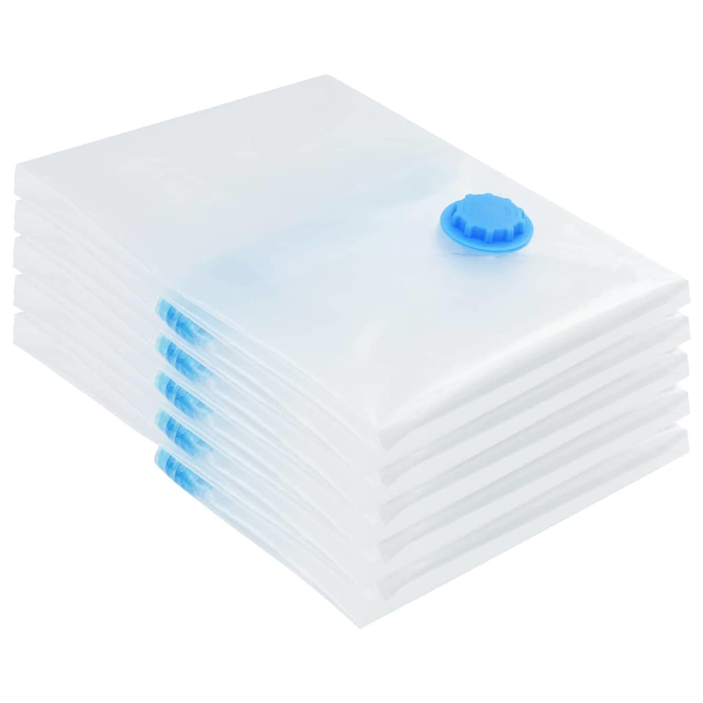 Vreće za spremanje Zidne 5 pcs Transparentne i plave 60 x 40 cm