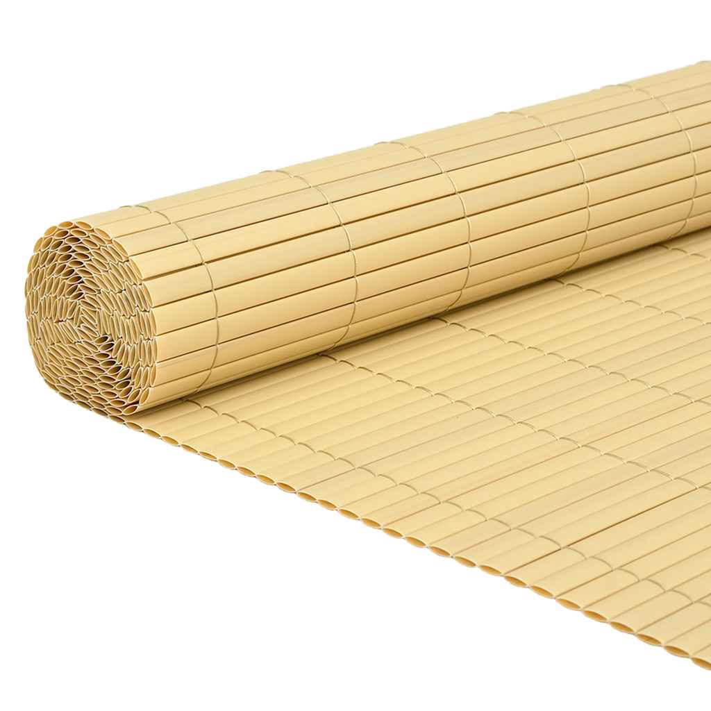 Vrtna ograda dvostrana žuta 1,8x3 m PVC