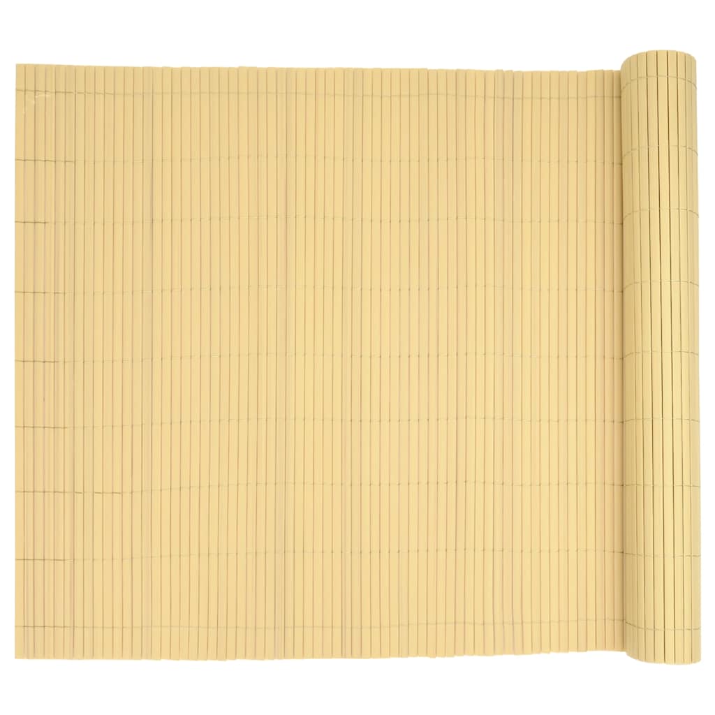 Vrtna ograda dvostrana žuta 1,8x3 m PVC