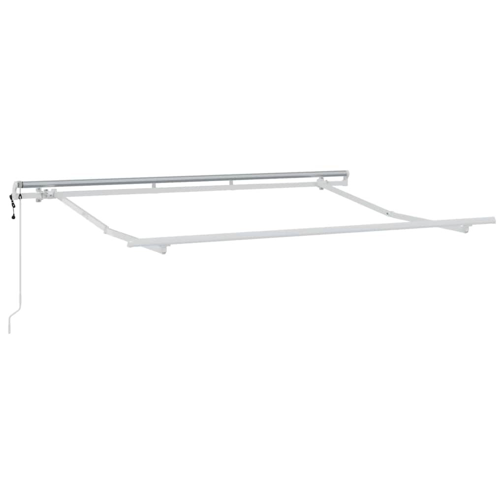 Skrovita tenda Bež 250 x 200 cm tkanina
