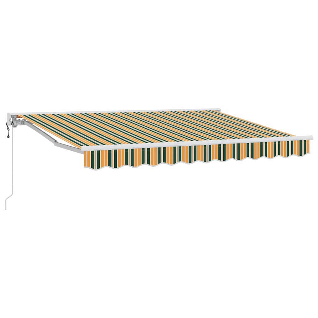 Okvir tende Zelena i žuta 250 x 200 cm Poliester s PU premazom