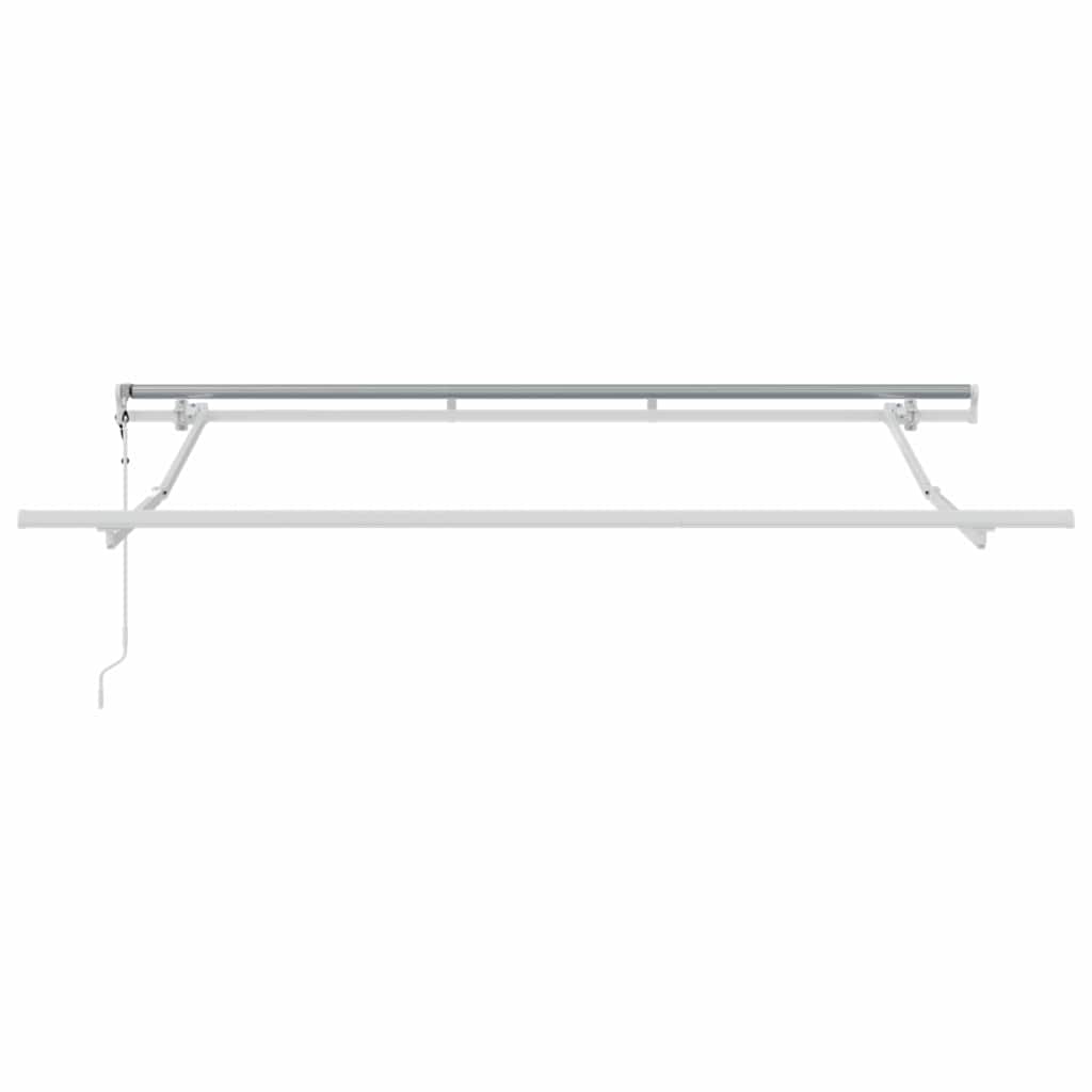 Skrovita tenda Smeđa 300 x 200 cm tkanina