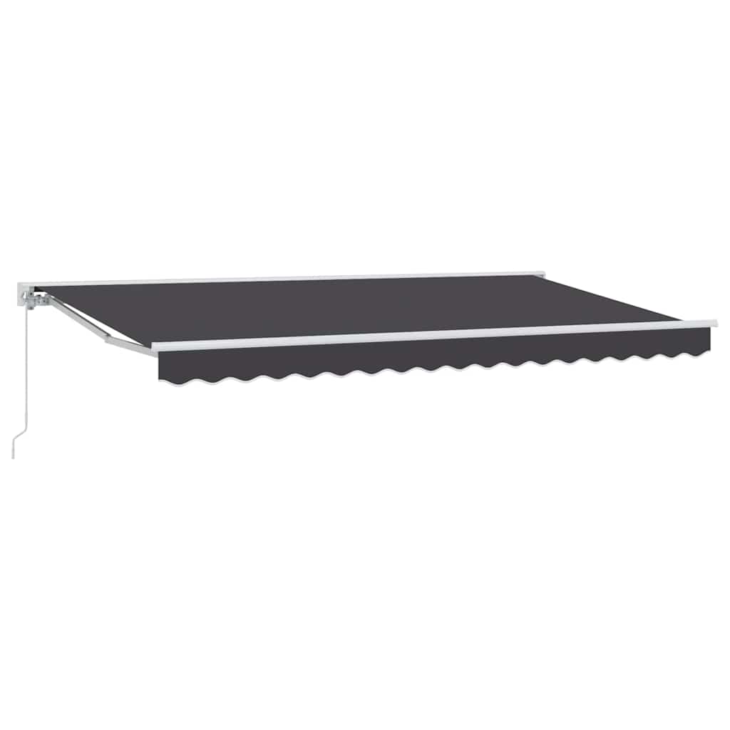 Okvir tende Antracit 400 x 200 cm Poliester s PU premazom