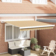 Povlačivi tende Šareni 300 x 250 cm Platno i Aluminij