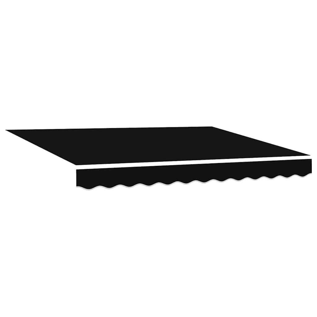 Nadstrešnica Crna 300 x 250 x 165 cm Poliester i metal