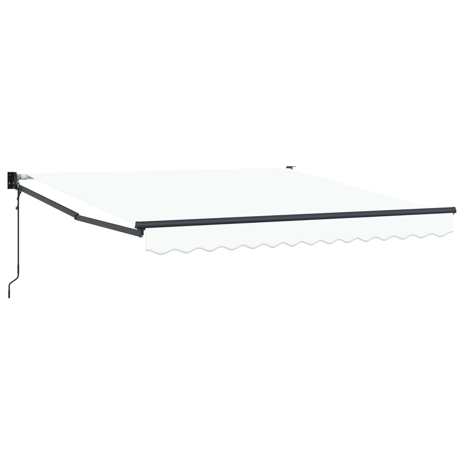 Nadstrešnica Bijela 300 x 250 x 165 cm Poliester i metal