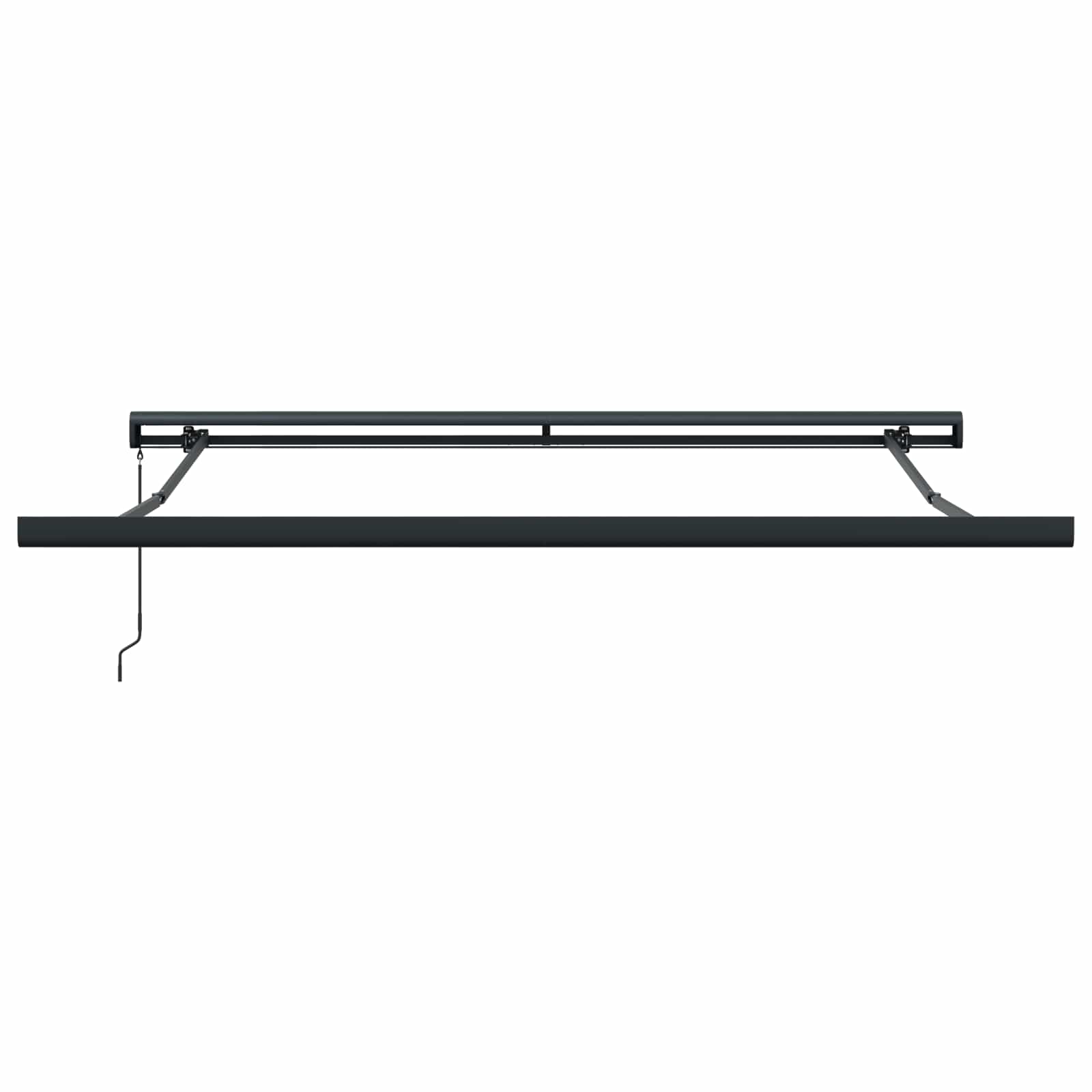 Povlačivi tende Bež 350 x 250 cm Platno i Aluminij