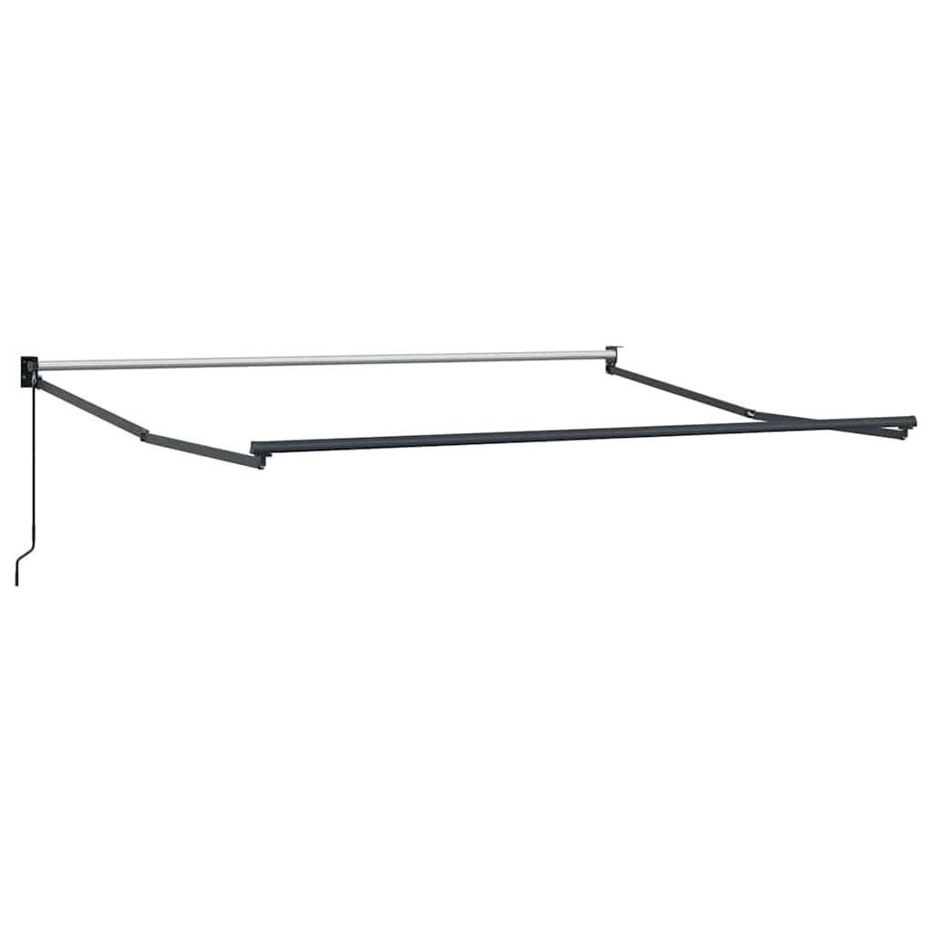 Povlačivi tende Crvena 350 x 250 cm 100% Poliester i Aluminij