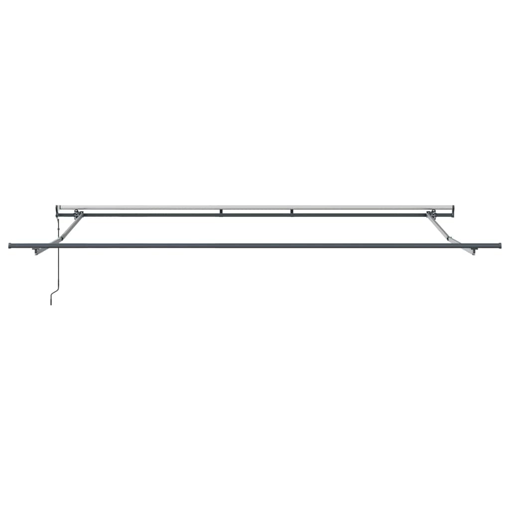 Povlačivi tende Šareni 400 × 300 cm Tkanina i Aluminij