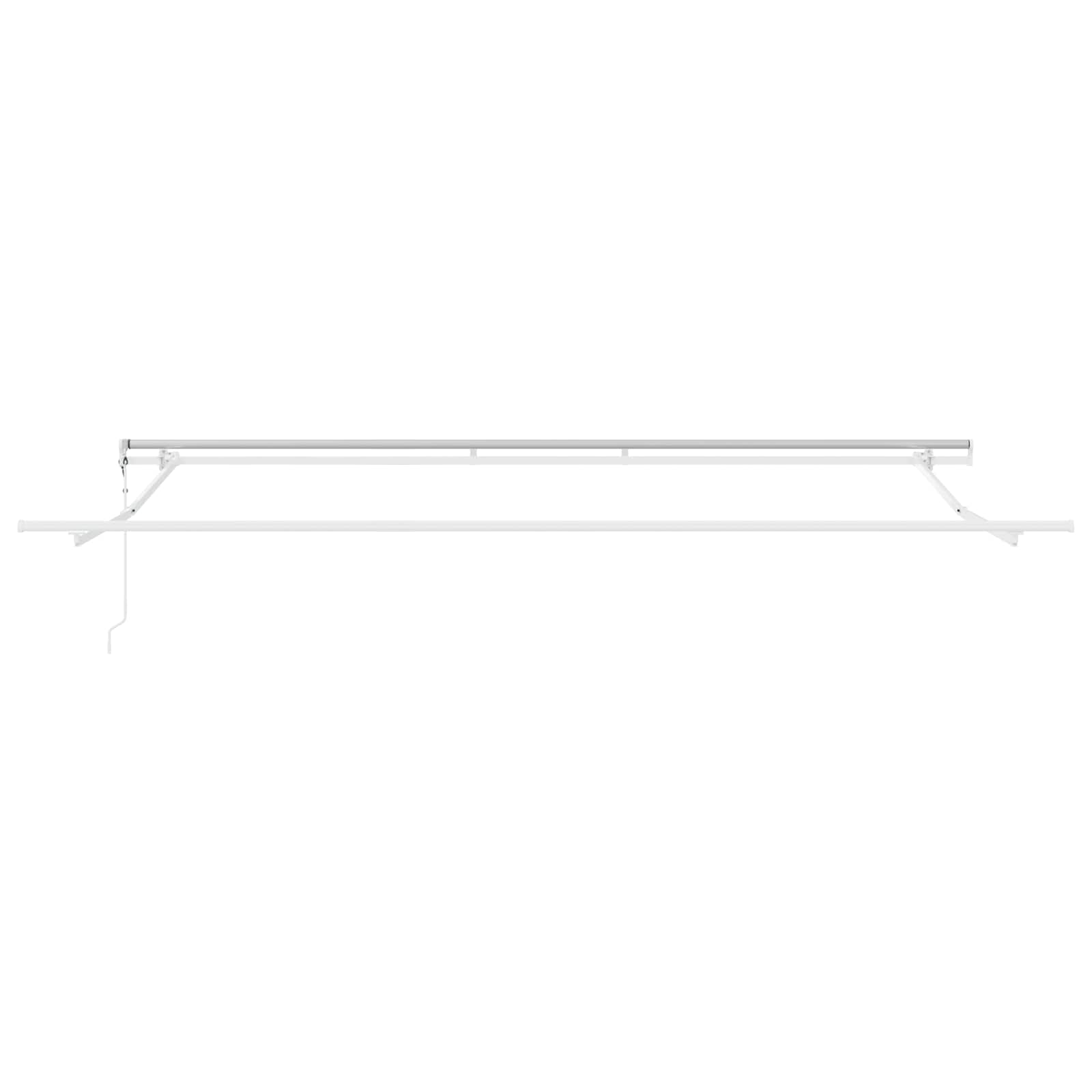 Povlačivi tende Svjetlosiva 400 × 300 cm Tkanina i Aluminij