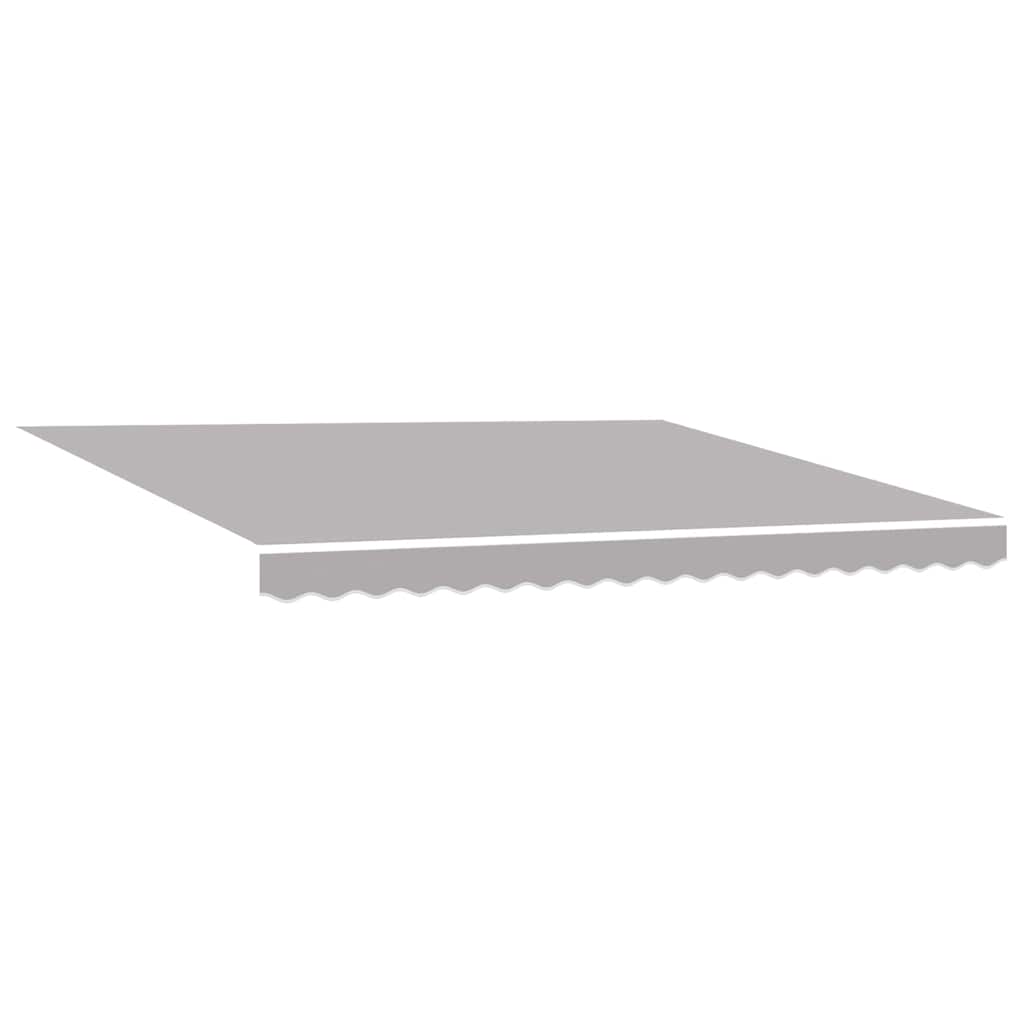 Nadstrešnica Svjetlosiva 400 × 300 cm Poliester i metal