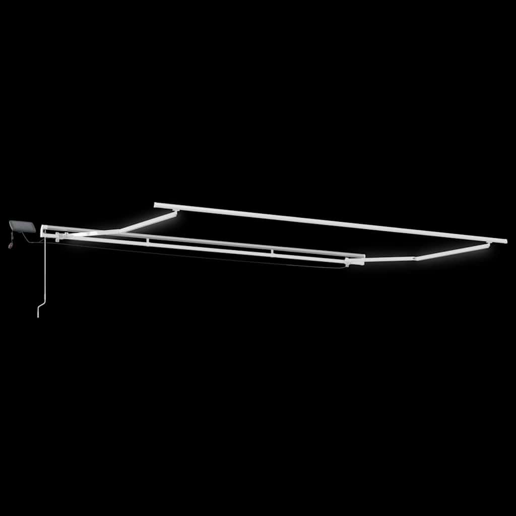 Povlačivi tende narančasta i smeđa 400 × 300 cm