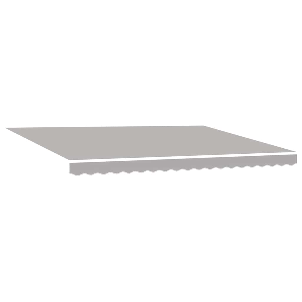 Nadstrešnica Svjetlosiva 450 x 300 x 165 cm Poliester i metal
