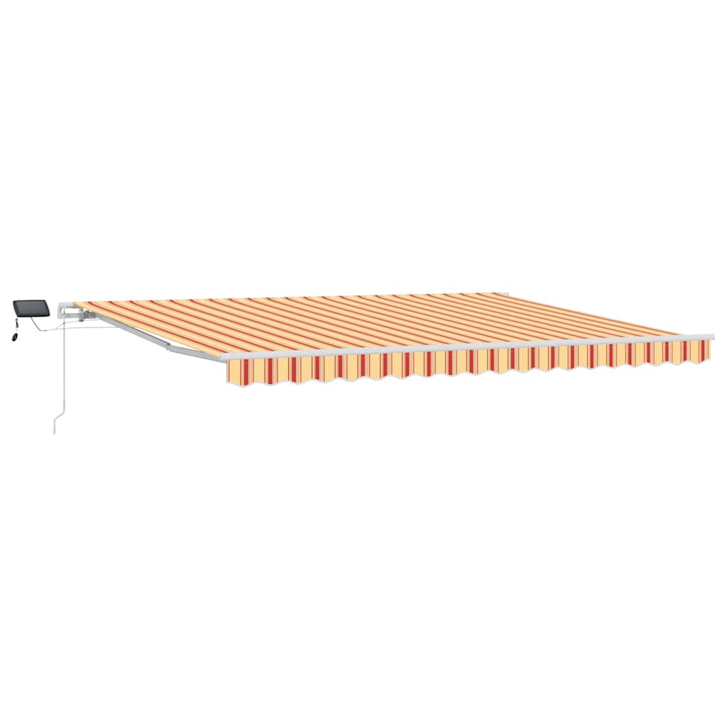 Povlačivi tende Žuta i narančasta 450 × 350 cm