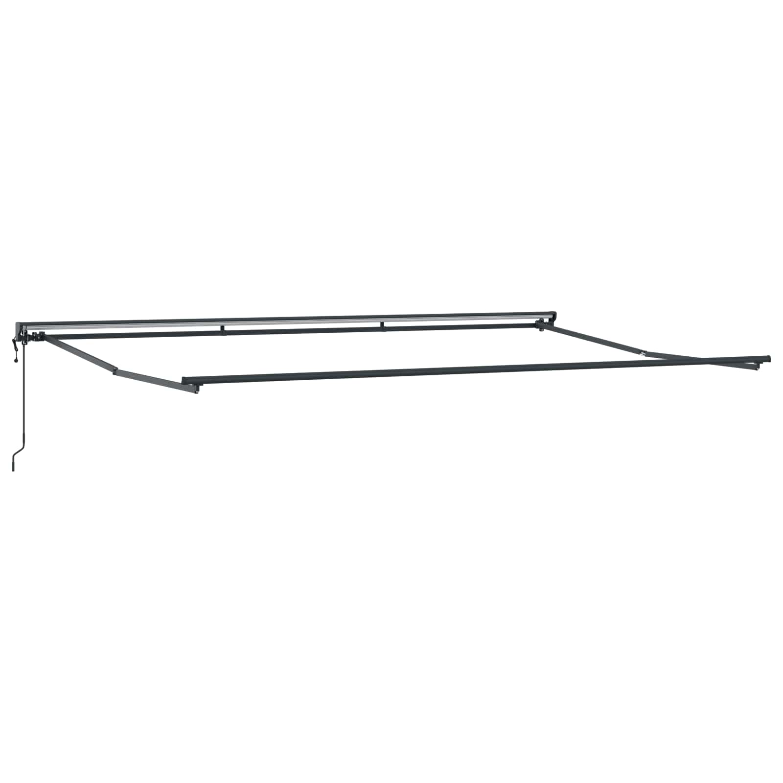 Okvir tende Zelena i žuta 500 × 300 cm Poliester s PU premazom