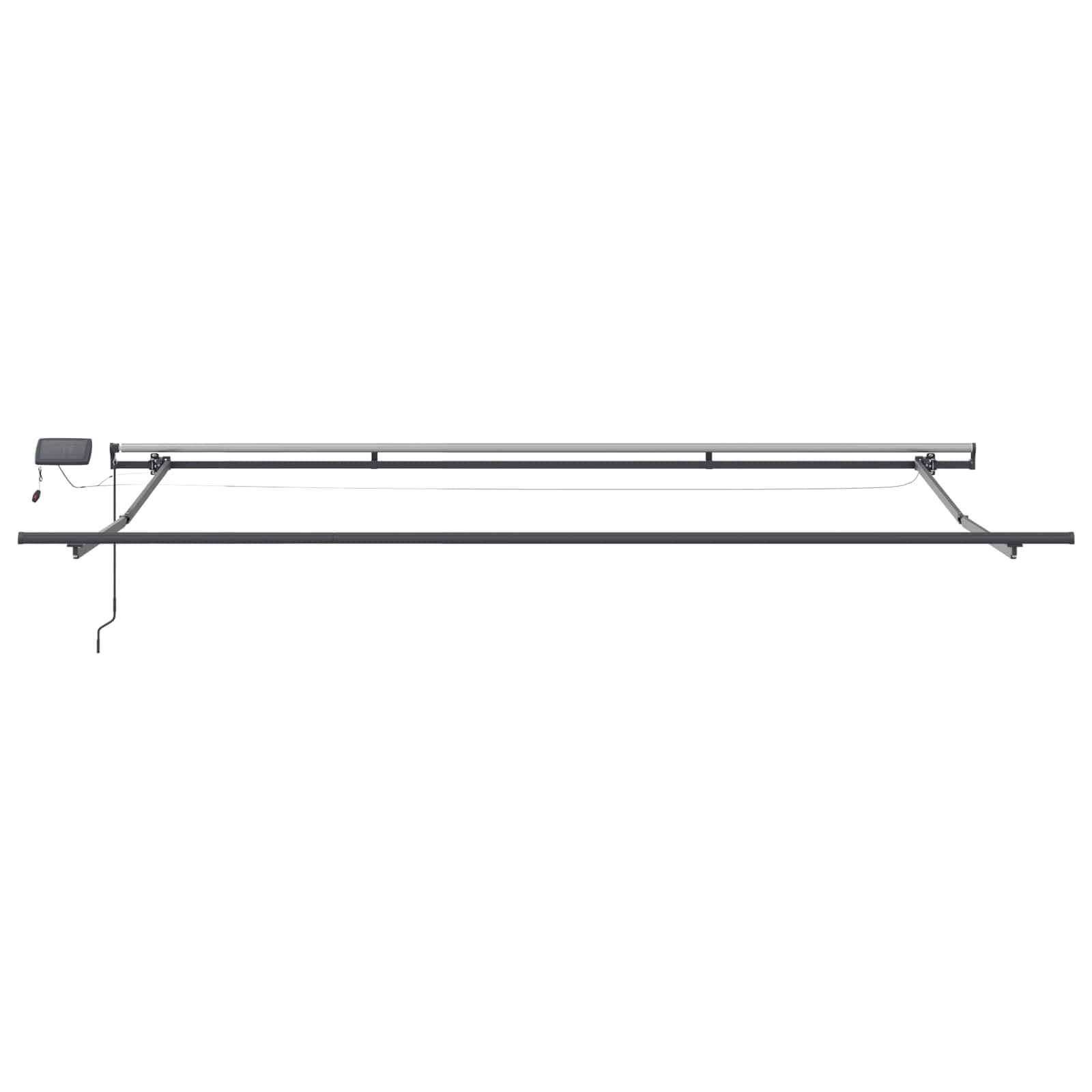Skrovita tenda žuta i narančasta 500 ×350 cm tkanina