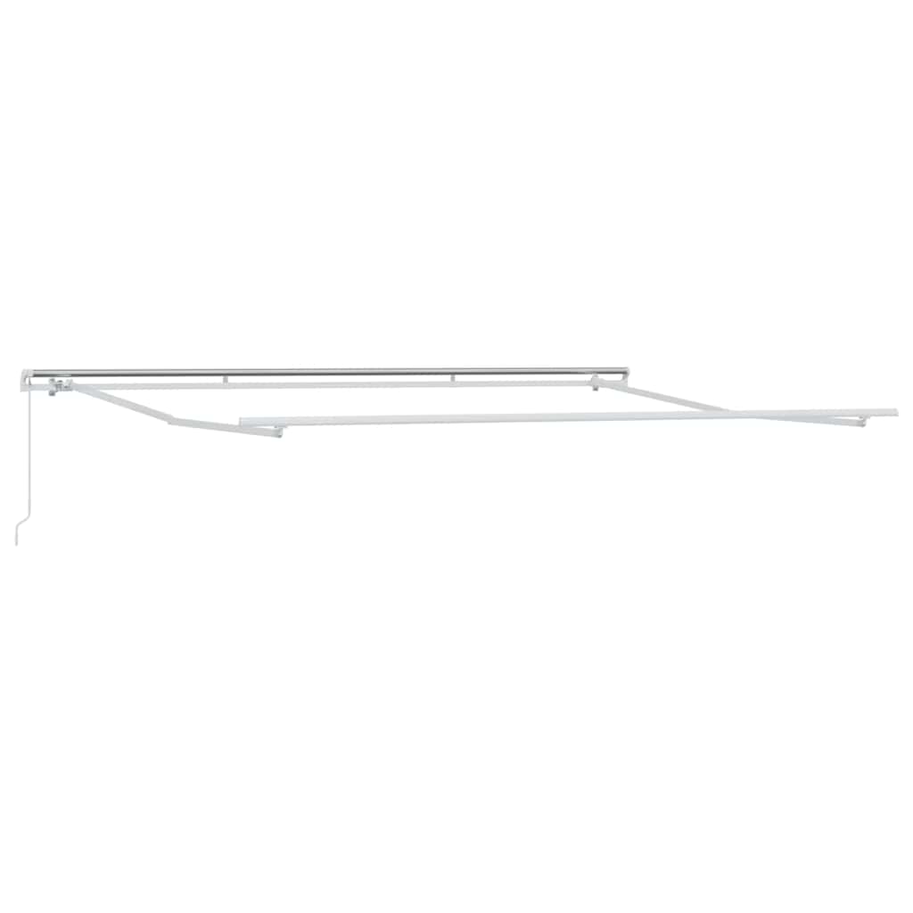 Povlačivi tende Šareni 500 × 350 cm Poliester i aluminij