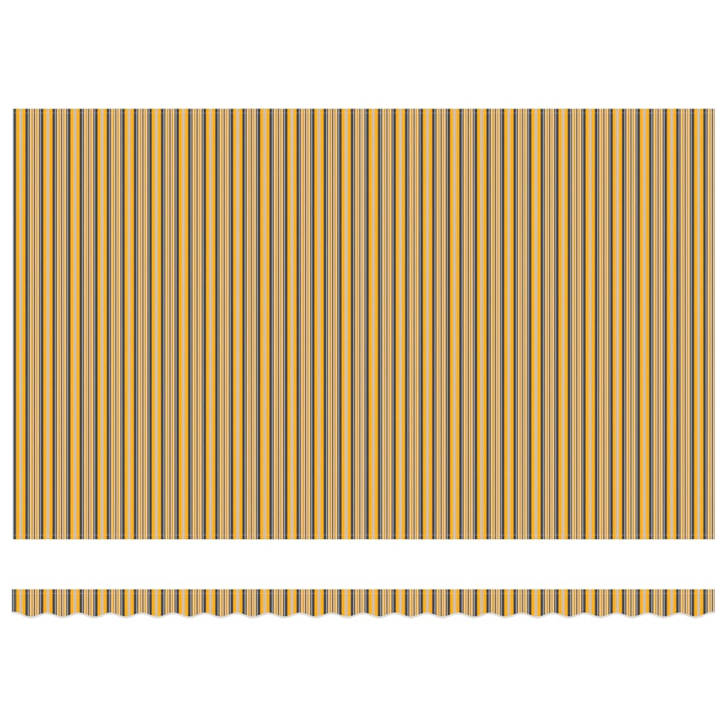 Povlačivi tende Šareni 500 × 350 cm Poliester i aluminij