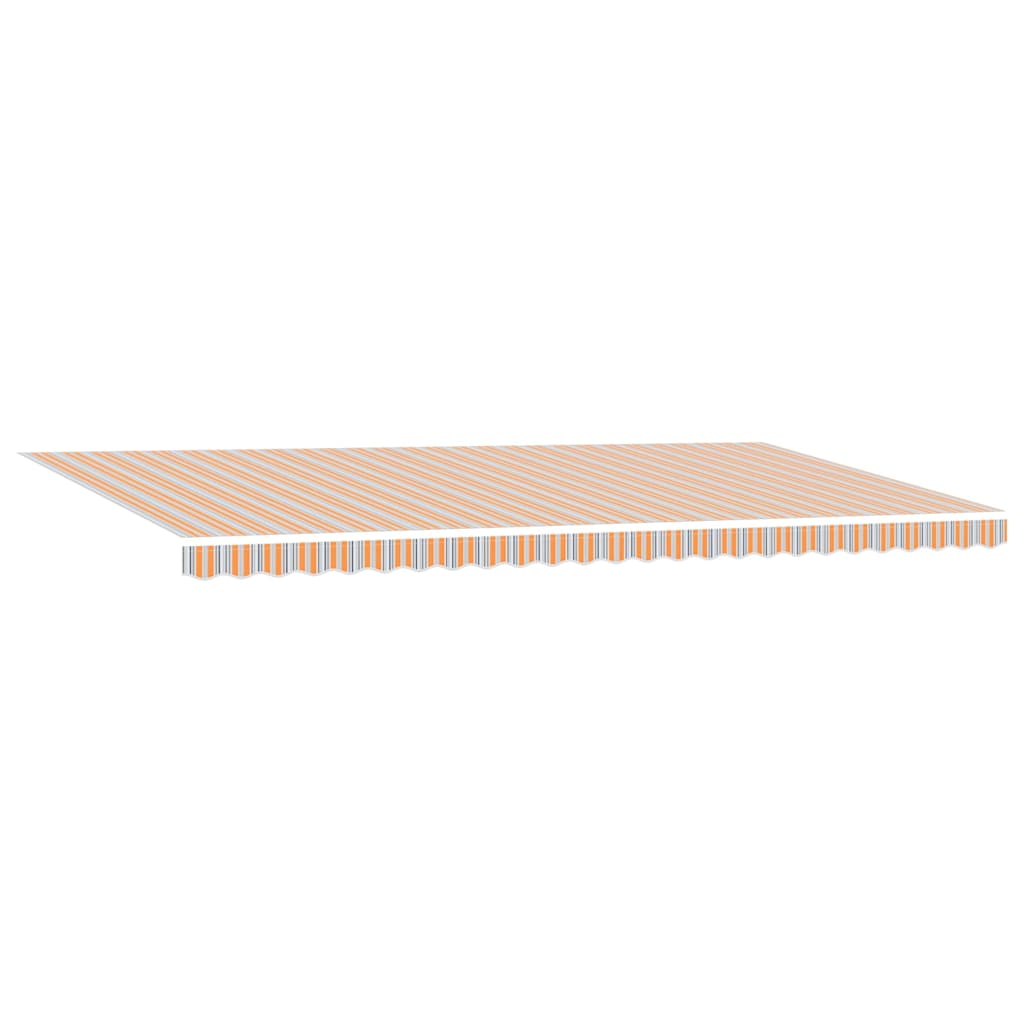 Povlačivi tende Šareni 600 × 300 cm Poliester i aluminij