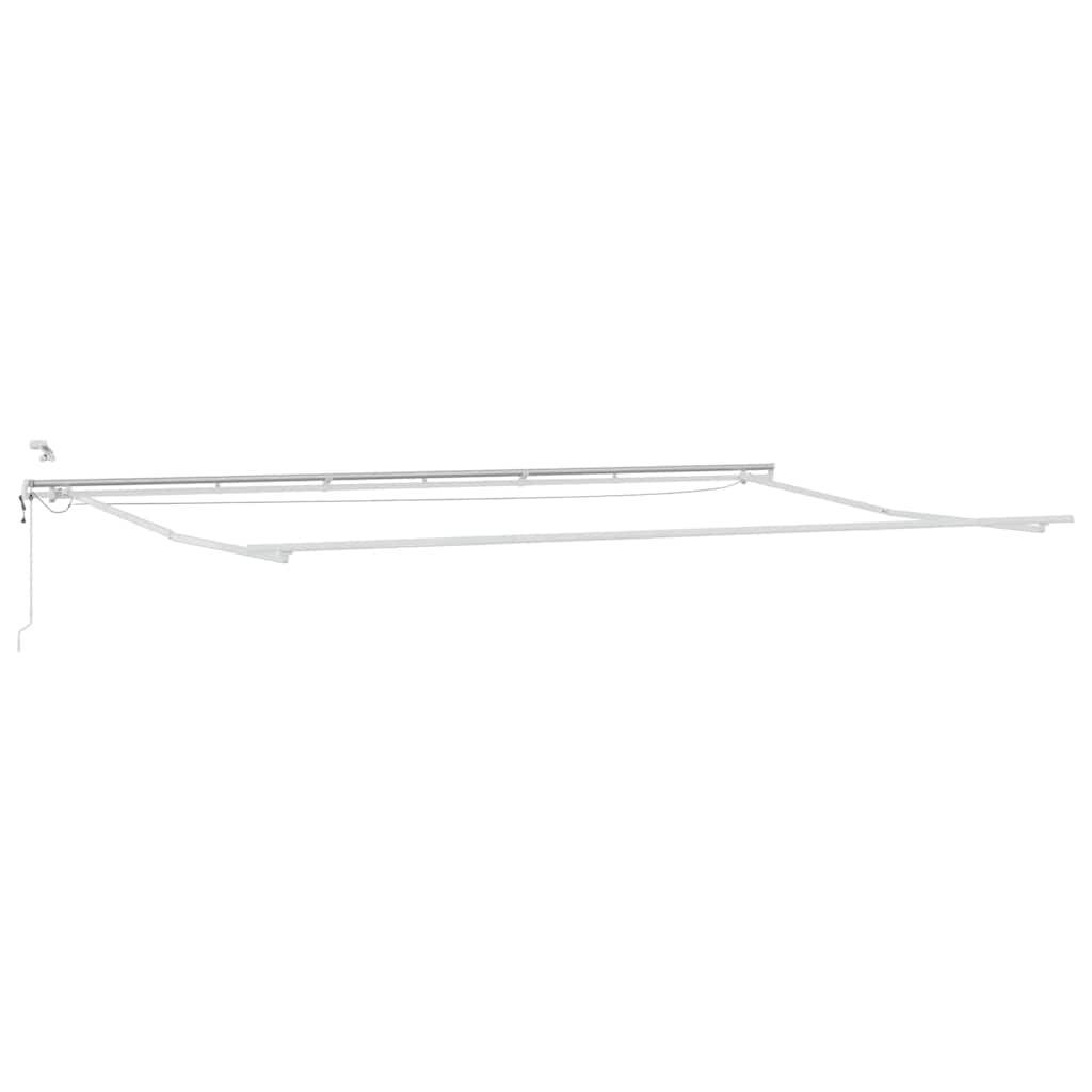 Tkanina za tende Bijela 600 × 300 cm Poliester